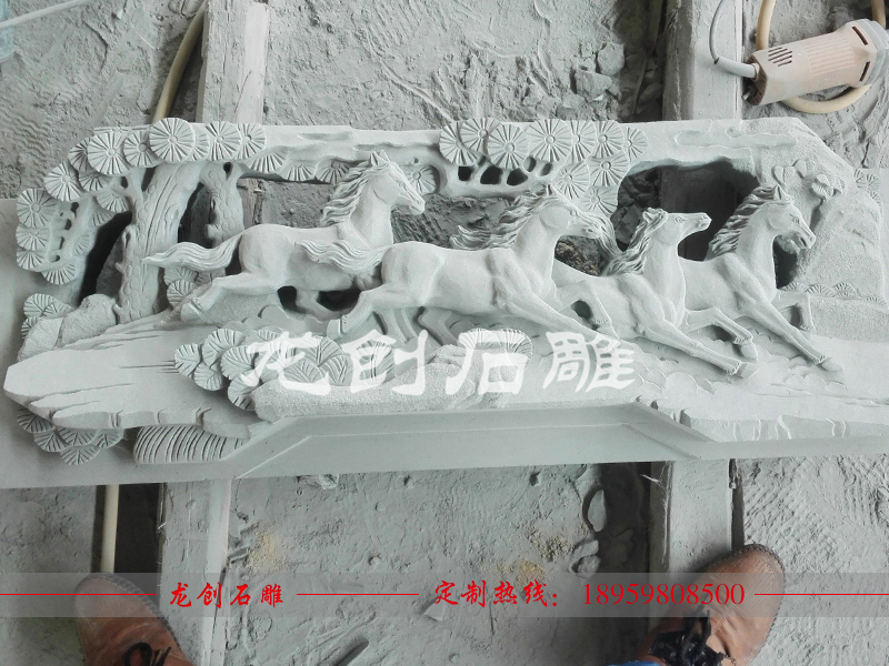 祠堂門(mén)面浮雕 祖厝青石浮雕